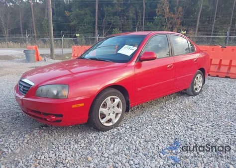2005 Hyundai Elantra Gls/Gt from USA, damaged, VIN KMHDN46D15U977907